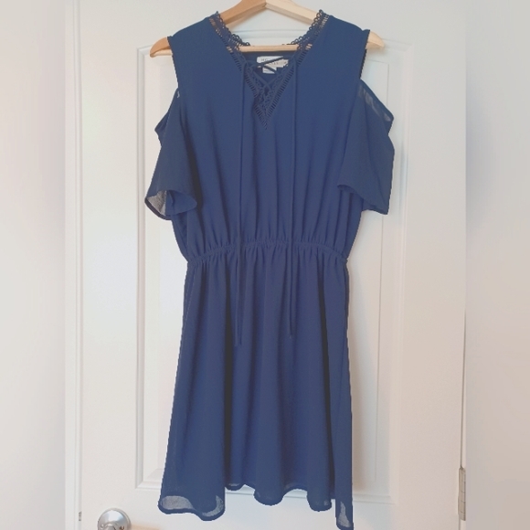 Navy Molly Bracken Dress - Size M - Picture 1 of 11